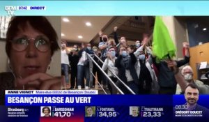 La maire EELV de Besançon veut "des élus de proximité, qui aillent sur le terrain"