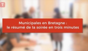 Municipales en Bretagne : le résumé de la soirée en trois minutes