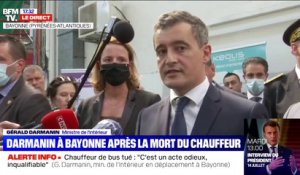 Gérald Darmanin en déplacement à Bayonne: "Trop souvent dans notre société désormais, l'autorité est contestée"