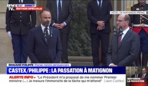 Édouard Philippe: "Notre pays a besoin d'un esprit ouvert et d'une main ferme"
