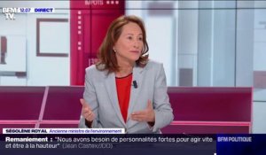 Ségolène Royal estime que les résultats des élections municipales sont "une sanction pour l'équipe en place"