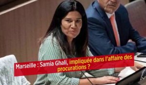 Marseille : Samia Ghali, impliquée dans l'affaire des procurations ?