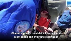 Régulation du Mont-Blanc : opération de contrôles à haute altitude