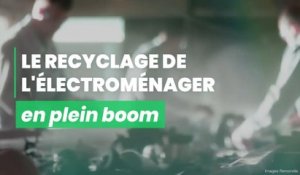 Le recyclage de l'électroménager en plein boom
