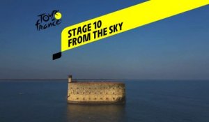 Tour de France 2020 - Étape 10 vue du ciel / Stage 10 from the sky :  Île d'Oléron - Île de Ré