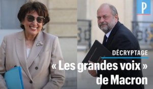 Avec Dupond Moretti et Bachelot, Macron joue la carte des fortes «personnalités»