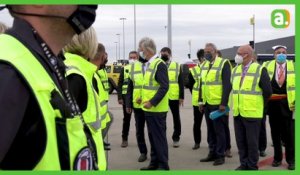 L'Avenir - Visite du roi Philippe à Liège Airport