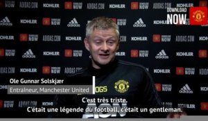 Décès - Solskjær : "Charlton était une légende"