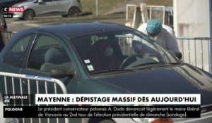 Mayenne : dépistage massif dès aujourd'hui