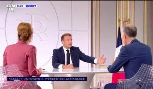 Emmanuel Macron : "J'ai sans doute laissé paraître quelque chose que je ne crois pas être, que les gens se sont mis à détester"