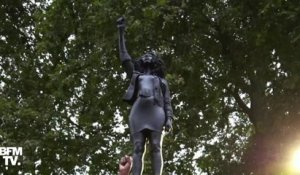 À Bristol, la statue d'une manifestante noire remplace celle d'un esclavagiste