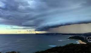 Un nuage apocalyptique filmé en Nouvelle-Galles du Sud (Australie)