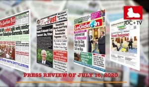 CAMEROONIAN PRESS REVIEW OF JULY 16, 2020