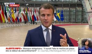 Plan de relance européen: Emmanuel Macron "fera tout pour qu'un accord soit trouvé"