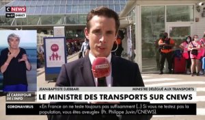 Coronavirus - Le ministre délégué aux Transports, Jean-Baptiste Djebbari : "Nous observons dans les transports une grande discipline des voyageurs"