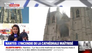 Incendie à la cathédrale de Nantes: pour Christelle Morençais, "c'est un événement dramatique"