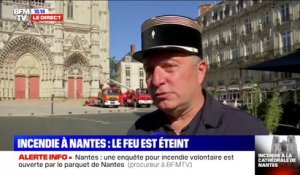 Nantes: le lieutenant-colonel Jérôme Langlois précise que les sapeurs-pompiers vont être engagés une partie de la nuit