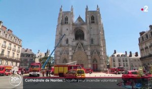 Cathédrale de Nantes : enquête pour incendie volontaire