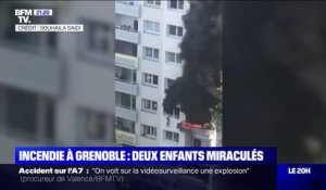 Grenoble: deux enfants sautent de leur balcon pour échapper à un incendie, ils sont sains et saufs
