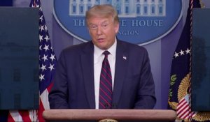 Donald Trump reconnaît la gravité de la crise sanitaire due au Covid-19