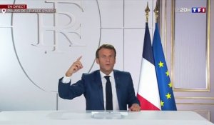 Emmanuel Macron :  "L'impôt européen que nous allons bâtir ensemble permettra de rembourser cette dette"