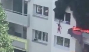 Deux enfants sautent du 3e étage de leur immeuble pour échapper à un incendie