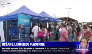 Des associations sensibilisent les touristes sur la pollution plastique en mer
