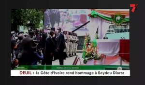 Deuil: la Côte d'Ivoire rend hommage à Seydou Elimane Diarra