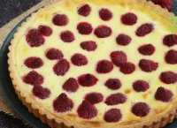 Recette de la tarte aux framboises et au mascarpone - 750g