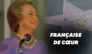 Olivia de Havilland, la plus française des légendes d'Hollywood
