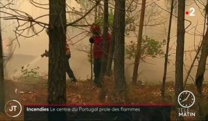Le centre du Portugal frappé par un gigantesque incendie