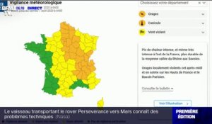 13 départements placés en vigilance orange canicule et 19 autres en vigilance orange orages par Météo France