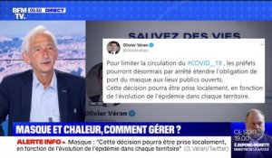 Coronavirus: Olivier Véran autorise les préfets à étendre localement l'obligation du port du masque aux lieux publics ouverts