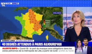 40 degrés attendus à Paris aujourd'hui (2) - 31/07