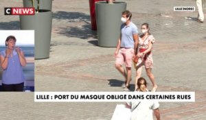 Lille : le port du masque devient obligatoire à l'extérieur