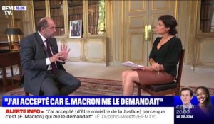 Éric Dupond-Moretti: "Je veux être jugé sur ce que je vais faire"