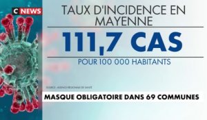 Mayenne : masque obligatoire dans 69 communes