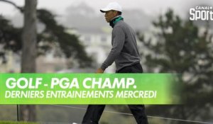 Golf - PGA Championship : Images de la dernière journée d'entraînement ce mercredi