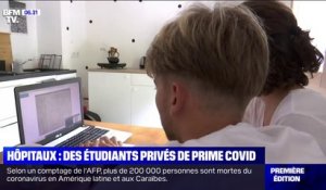 Des étudiants en médecine privés de la prime covid-19