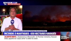 Incendie à Martigues: plus de 100 personnes évacuées, Gérald Darmanin se rend sur place