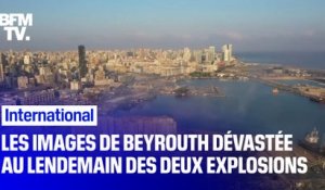 Les images de Beyrouth dévastée au lendemain des deux immenses explosions