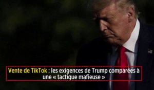 Vente de TikTok : les exigences de Trump comparées à une « tactique mafieuse »