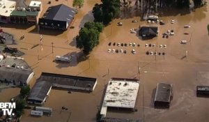 Aux États-Unis, la tempête Isaias cause des inondations dans le Maryland