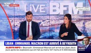 Liban: Emmanuel Macron est arrivé à Beyrouth - 06/08