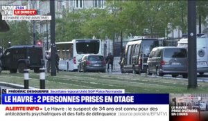 Prise d'otages au Havre: "L'individu est entré dans la banque, pas pour la braquer mais pour faire parler de lui" (Unité SGP Police)
