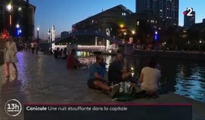 Canicule : nuit étouffante à Paris