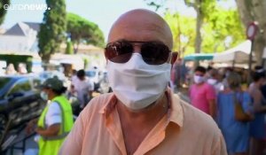 A Saint Tropez, le masque devient obligatoire dans la rue