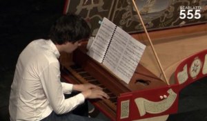 Scarlatti : Sonate pour clavecin en la mineur K 188 L 239 (Allegro), par Justin Taylor