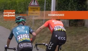 Critérium du Dauphiné 2020 - Étape 1 / Stage 1 - Handshake