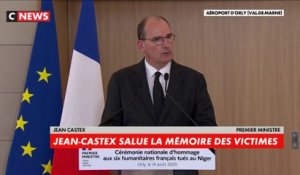 Jean Castex : « La France toute entière porte le deuil de vos enfants »